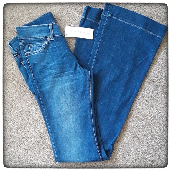 David Kahn Denim - David Kahn - "Janis" Bell Bottom Jeans